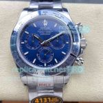 Super Clone QF V10 Gain Weight Rolex Daytona Swiss 4131 Blue Face 904L Steel Watch 
